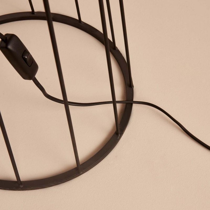 Casa si Gradina - Corpuri si surse de iluminat - Veioze si lampi - Lampadare - Lampadar, Opviq, metal, alb negru, 144 cm, 780SGN3543 - Infinity.ro