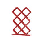Casa si Gradina - Mobilier - Biblioteci si rafturi - Biblioteci - Biblioteca, Hanah Home, PAL melaminat, rosu, 90x19.5x129 cm - Infinity.ro