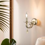 Casa si Gradina - Corpuri si surse de iluminat - Plafoniere, aplice si spoturi - Aplica de perete, Opviq, metal, antichizat, 12x12x3,5 cm, inaltime 24 cm - Infinity.ro