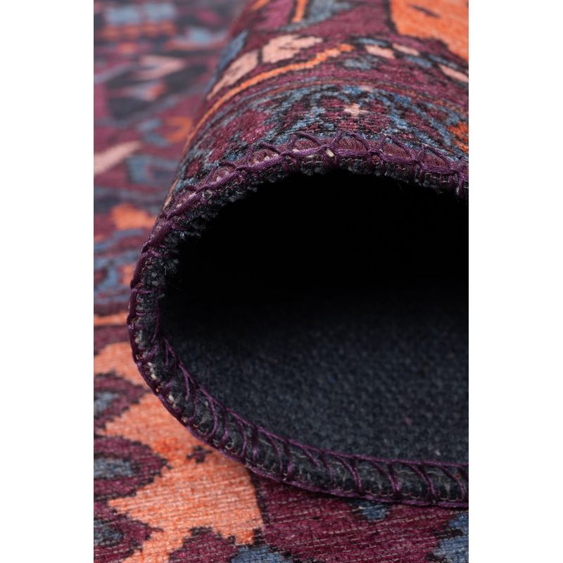 Casa si Gradina - Textile si covoare - Covoare - Covoare casa - Covor, Conceptum Hypnose, burgundy, 75x230 cm, 100% poliester, 473RTP3123 - Infinity.ro