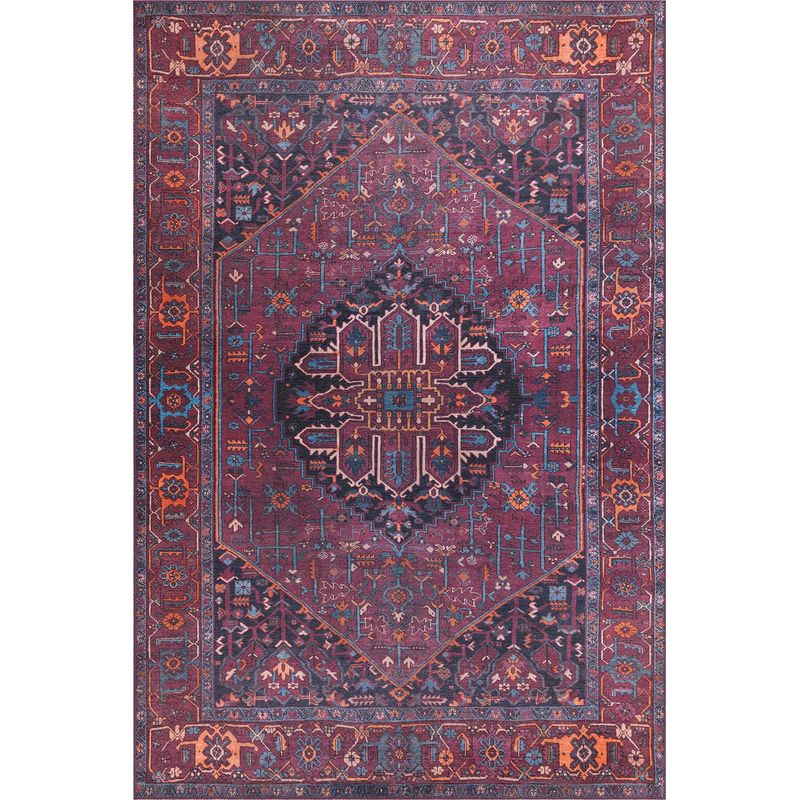 Casa si Gradina - Textile si covoare - Covoare - Covoare casa - Covor, Conceptum Hypnose, burgundy, 75x230 cm, 100% poliester, 473RTP3123 - Infinity.ro