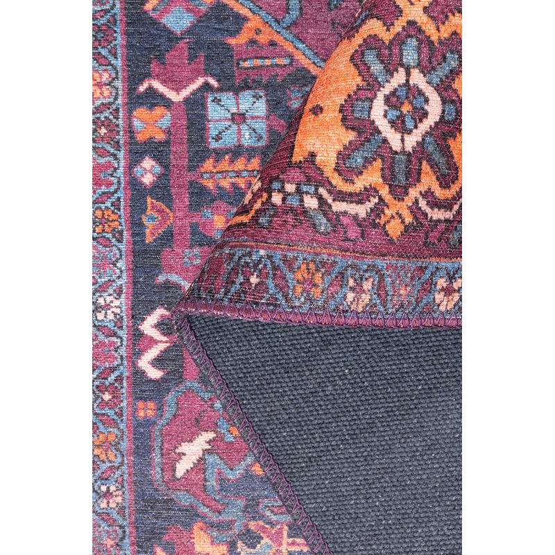 Casa si Gradina - Textile si covoare - Covoare - Covoare casa - Covor, Conceptum Hypnose, burgundy, 75x230 cm, 100% poliester, 473RTP3123 - Infinity.ro