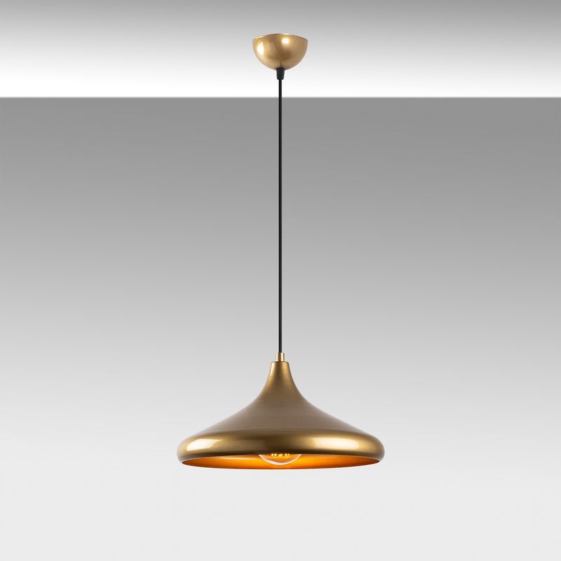 Casa si Gradina - Corpuri si surse de iluminat - Lustre si pendule - Candelabru, Opviq, metal, auriu, diametru 35 cm, inaltime reglabila - Infinity.ro
