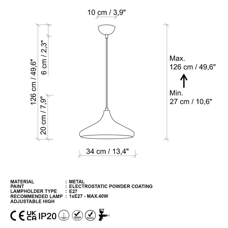 Casa si Gradina - Corpuri si surse de iluminat - Lustre si pendule - Candelabru, Opviq, metal, auriu, diametru 35 cm, inaltime reglabila - Infinity.ro