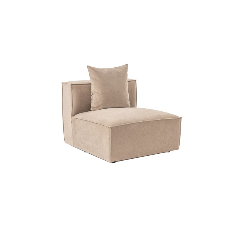 Casa si Gradina - Mobilier - Canapele si coltare - Canapele - Canapea 1 loc, Atelier Del Sofa, in, cappuccino, 80x65x95 cm - Infinity.ro