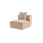 Casa si Gradina - Mobilier - Canapele si coltare - Canapele - Canapea 1 loc, Atelier Del Sofa, in, cappuccino, 80x65x95 cm - Infinity.ro