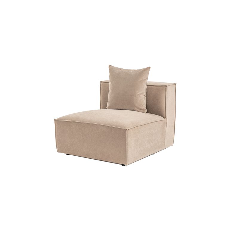 Casa si Gradina - Mobilier - Canapele si coltare - Canapele - Canapea 1 loc, Atelier Del Sofa, in, cappuccino, 80x65x95 cm - Infinity.ro