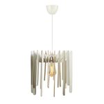 Casa si Gradina - Corpuri si surse de iluminat - Lustre si pendule - Candelabru, Opviq, mdf, alb, 30x30x65 cm - Infinity.ro
