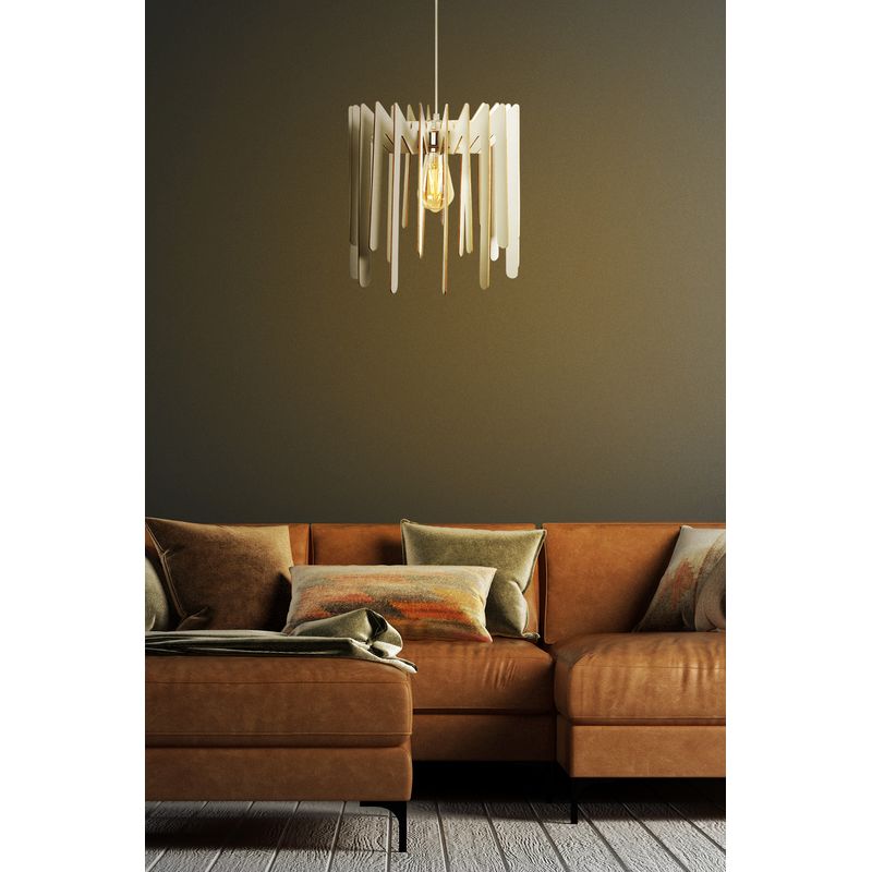 Casa si Gradina - Corpuri si surse de iluminat - Lustre si pendule - Candelabru, Opviq, mdf, alb, 30x30x65 cm - Infinity.ro