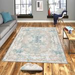 Casa si Gradina - Textile si covoare - Covoare - Covoare casa - Covor, Conceptum Hypnose, multicolor, 140x220 cm, 100% poliester, antiderapant, 369HFT2288 - Infinity.ro