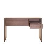Casa si Gradina - Mobilier - Mese si birouri - Birouri - Birou de studiu, Hanah Home, panou de particule melaminat, nuc deschis, 120x60x75 cm - Infinity.ro