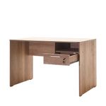 Casa si Gradina - Mobilier - Mese si birouri - Birouri - Birou de studiu, Hanah Home, panou de particule melaminat, nuc deschis, 120x60x75 cm - Infinity.ro