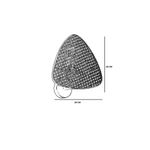 Casa si Gradina - Corpuri si surse de iluminat - Plafoniere, aplice si spoturi - Aplica, Opviq, metal si textil, negru bej, diametru 28 cm, inaltime 30 cm - Infinity.ro