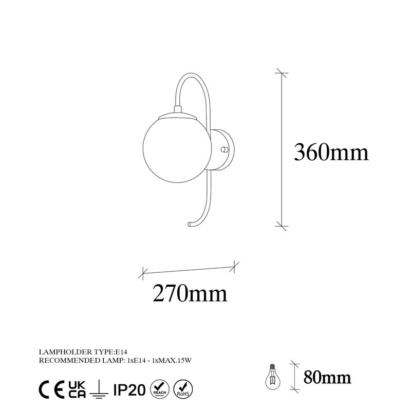 Casa si Gradina - Corpuri si surse de iluminat - Plafoniere, aplice si spoturi - Aplica, Opviq, metal, auriu stralucitor, 15x27x36 cm - Infinity.ro
