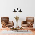 Casa si Gradina - Corpuri si surse de iluminat - Plafoniere, aplice si spoturi - Aplica de perete, Opviq, metal, negru auriu, 55x27x20 cm - Infinity.ro