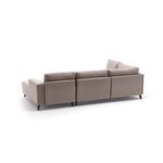 Casa si Gradina - Mobilier - Canapele si coltare - Coltare - Coltar extensibil, Hanah Home, material textil, crem, 300x202x78 cm - Infinity.ro