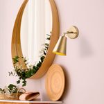 Casa si Gradina - Corpuri si surse de iluminat - Plafoniere, aplice si spoturi - Aplica de perete, Opviq, metal, auriu, 10x26x21 cm - Infinity.ro