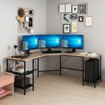 Casa si Gradina - Mobilier - Mese si birouri - Birouri - Birou, Hanah Home, pal melaminat, dore, 180x60x76 cm - Infinity.ro