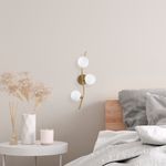 Casa si Gradina - Corpuri si surse de iluminat - Plafoniere, aplice si spoturi - Aplica de perete, Opviq, metal, antic, 23x19x55 cm - Infinity.ro