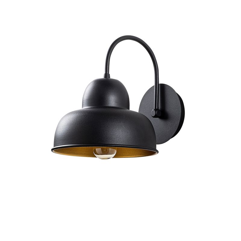 Casa si Gradina - Corpuri si surse de iluminat - Plafoniere, aplice si spoturi - Aplica de perete, Opviq, metal, negru, 20x27x24 cm - Infinity.ro