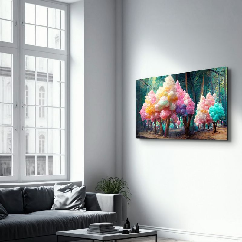 Casa si Gradina - Decoratiuni - Tablouri - Tablou decorativ, Wallxpert, sticla temperata, multicolor, 46x72 cm, 672BRS5698 - Infinity.ro