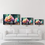 Casa si Gradina - Decoratiuni - Tablouri - Tablou decorativ, Wallxpert, sticla temperata, multicolor, 46x72 cm, 672BRS5698 - Infinity.ro