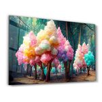 Casa si Gradina - Decoratiuni - Tablouri - Tablou decorativ, Wallxpert, sticla temperata, multicolor, 46x72 cm, 672BRS5698 - Infinity.ro