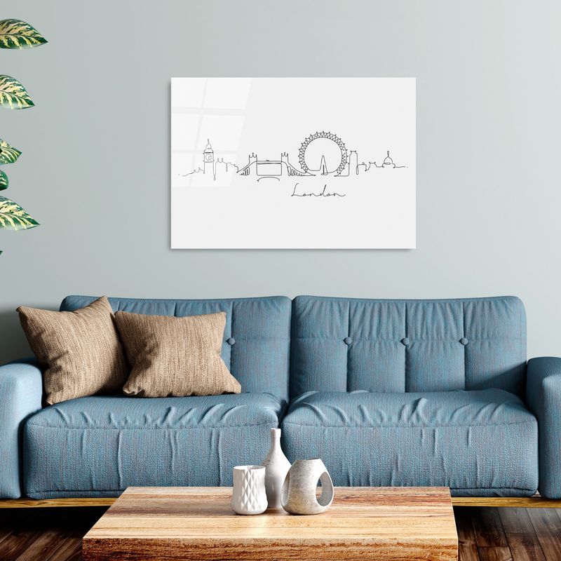 Casa si Gradina - Decoratiuni - Tablouri - Tablou decorativ, Wallxpert, sticla temperata, multicolor, 70x100 cm, 123BZM1304 - Infinity.ro
