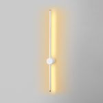 Casa si Gradina - Corpuri si surse de iluminat - Plafoniere, aplice si spoturi - Aplica de perete, Opviq, metal, alb, 91x10x7 cm, led 13w - Infinity.ro