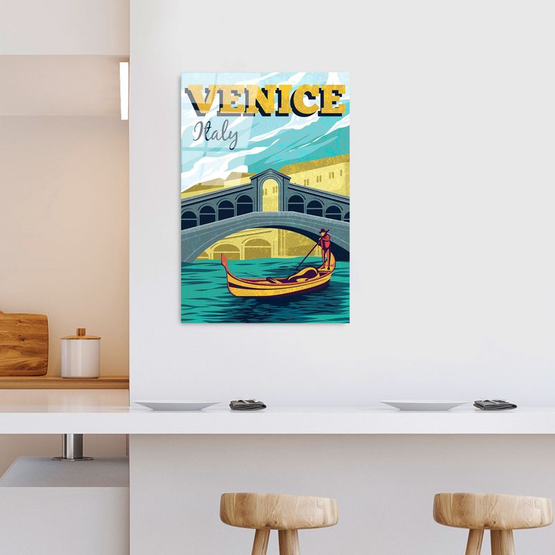 Casa si Gradina - Decoratiuni - Tablouri - Tablou decorativ, Wallxpert, sticla temperata, multicolor, 30x45 cm, 123BZM2517 - Infinity.ro