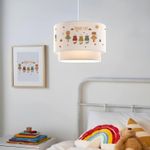 Casa si Gradina - Corpuri si surse de iluminat - Lustre si pendule - Candelabru, Opviq, material textil, multicolor, 30x20x70 cm, 780SGN4666 - Infinity.ro