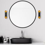 Casa si Gradina - Corpuri si surse de iluminat - Plafoniere, aplice si spoturi - Aplica de perete, Opviq, metal, negru auriu, 8x12x30 cm - Infinity.ro