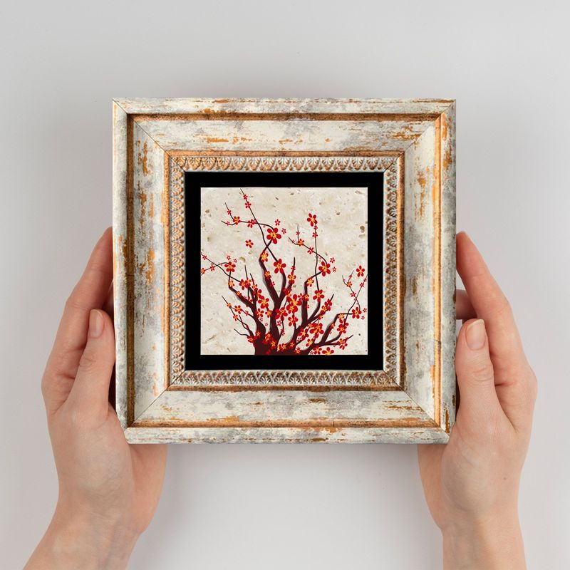 Casa si Gradina - Decoratiuni - Tablouri - Tablou decorativ cu rama, Wallxpert, piatra, multicolor, 20x20 cm, 602KLV1112 - Infinity.ro