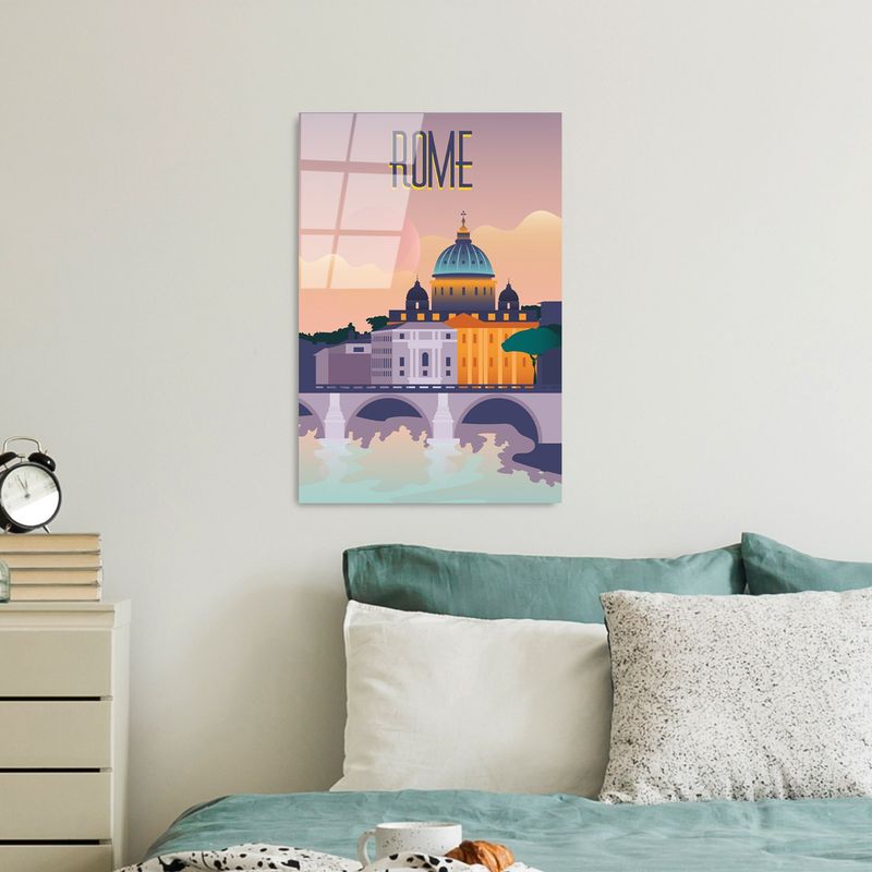Casa si Gradina - Decoratiuni - Tablouri - Tablou decorativ, Wallxpert, sticla securizata, multicolor, 30x45 cm, 123BZM2521 - Infinity.ro