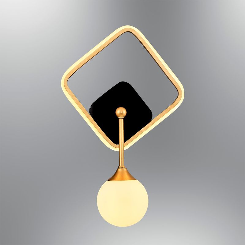 Casa si Gradina - Corpuri si surse de iluminat - Plafoniere, aplice si spoturi - Aplica de perete, Opviq, metal, antique, 25x43x6 cm - Infinity.ro