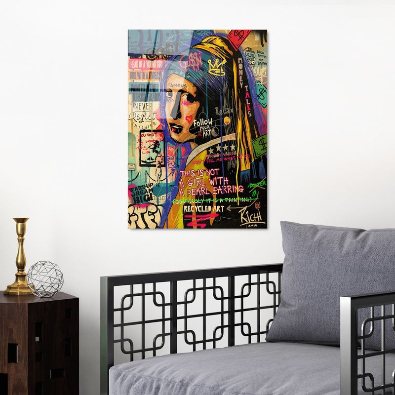 Casa si Gradina - Decoratiuni - Tablouri - Tablou decorativ, Wallxpert, sticla calita, multicolor, 70x100 cm, 123BZM2204 - Infinity.ro