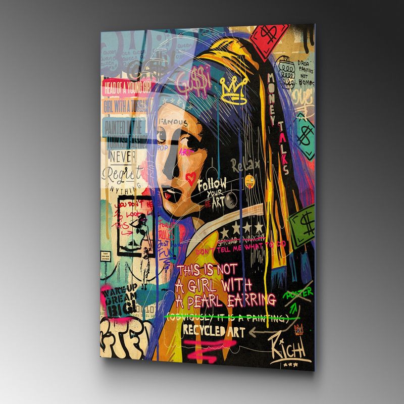 Casa si Gradina - Decoratiuni - Tablouri - Tablou decorativ, Wallxpert, sticla calita, multicolor, 70x100 cm, 123BZM2204 - Infinity.ro