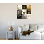 Casa si Gradina - Decoratiuni - Tablouri - Tablou decorativ, Wallxpert, panza, multicolor, 45x45 cm, rama lemn, 257MJS1374 - Infinity.ro