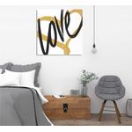 Casa si Gradina - Decoratiuni - Tablouri - Tablou decorativ, Wallxpert, panza, multicolor, 45x45 cm, rama lemn, 265VGA1098 - Infinity.ro