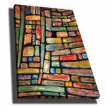 Casa si Gradina - Decoratiuni - Tablouri - Tablou decorativ, Wallxpert, panza piele de caprioara, multicolor, 70x100 cm, 252SGH1481 - Infinity.ro
