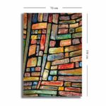 Casa si Gradina - Decoratiuni - Tablouri - Tablou decorativ, Wallxpert, panza piele de caprioara, multicolor, 70x100 cm, 252SGH1481 - Infinity.ro
