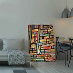 Casa si Gradina - Decoratiuni - Tablouri - Tablou decorativ, Wallxpert, panza piele de caprioara, multicolor, 70x100 cm, 252SGH1481 - Infinity.ro