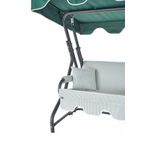 Casa si Gradina - Gradina si terasa - Balansoare si hamace - Balansoare - Balansoar de gradina dublu, Hanah Home, poliester, multicolor, 170x168x110 cm - Infinity.ro