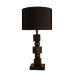 Casa si Gradina - Corpuri si surse de iluminat - Veioze si lampi - Veioze - Veioza, Opviq, lemn, negru, 30x20x60 cm - Infinity.ro