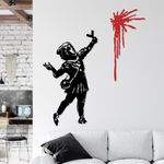 Casa si Gradina - Decoratiuni - Decoratiuni perete - Accesoriu decorativ de perete, Wallxpert, metal, negru, 48x83 cm, 30x62 cm - Infinity.ro