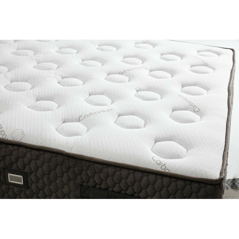 Casa si Gradina - Mobilier - Saltele si somiere - Saltele - Saltea, Hanah Home, poliester si carbon, gri, 160x200 cm, arcuri pocket - Infinity.ro
