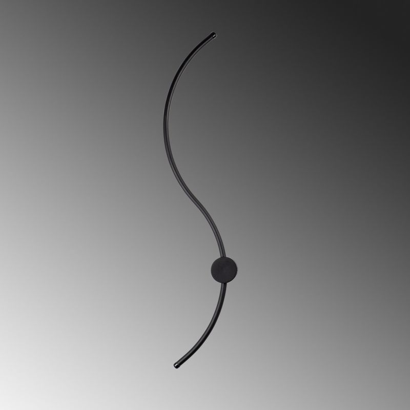 Casa si Gradina - Corpuri si surse de iluminat - Plafoniere, aplice si spoturi - Aplica, Opviq, metal, negru, 90x17x10 cm - Infinity.ro