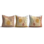 Casa si Gradina - Textile si covoare - Perne si pilote - Perne decorative - Set perne decorative, Aberto Design, multicolor, 43x43 cm, 50% bumbac 50% poliester, 3 bucati - Infinity.ro