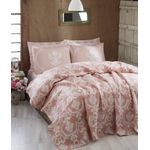 Casa si Gradina - Textile si covoare - Lenjerii de pat - Seturi de lenjerie - Set lenjerie pat dublu, L'essentiel Maison, pudra alb, 200x230 cm, 100% bumbac - Infinity.ro