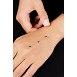 Fashion, accesorii si bijuterii - Femei - Bijuterii femei - Bratari femei - Bratara de mana, Heliophilia, argint 925, auriu, marime universala - Infinity.ro